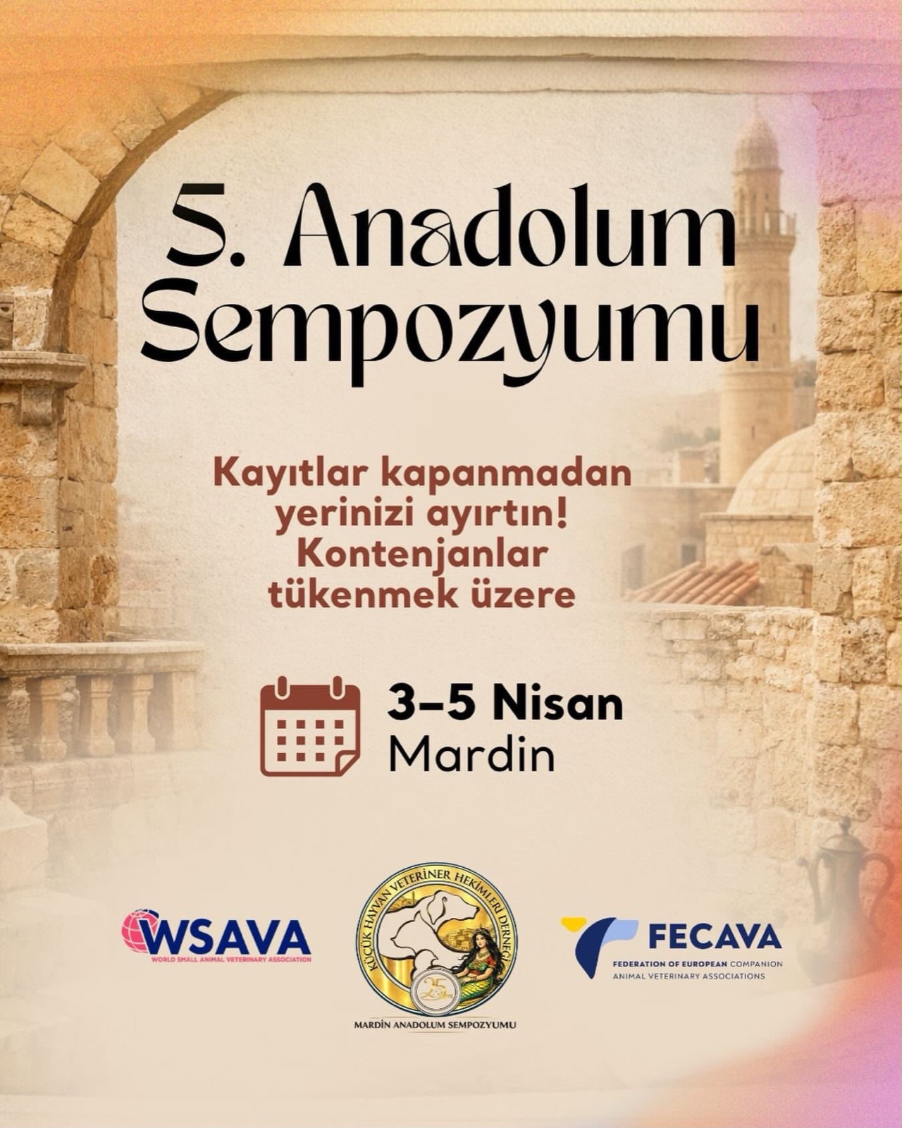 5. KHVHD Anadolum Sempozyumu Mardin’de Gerçekleştirildi