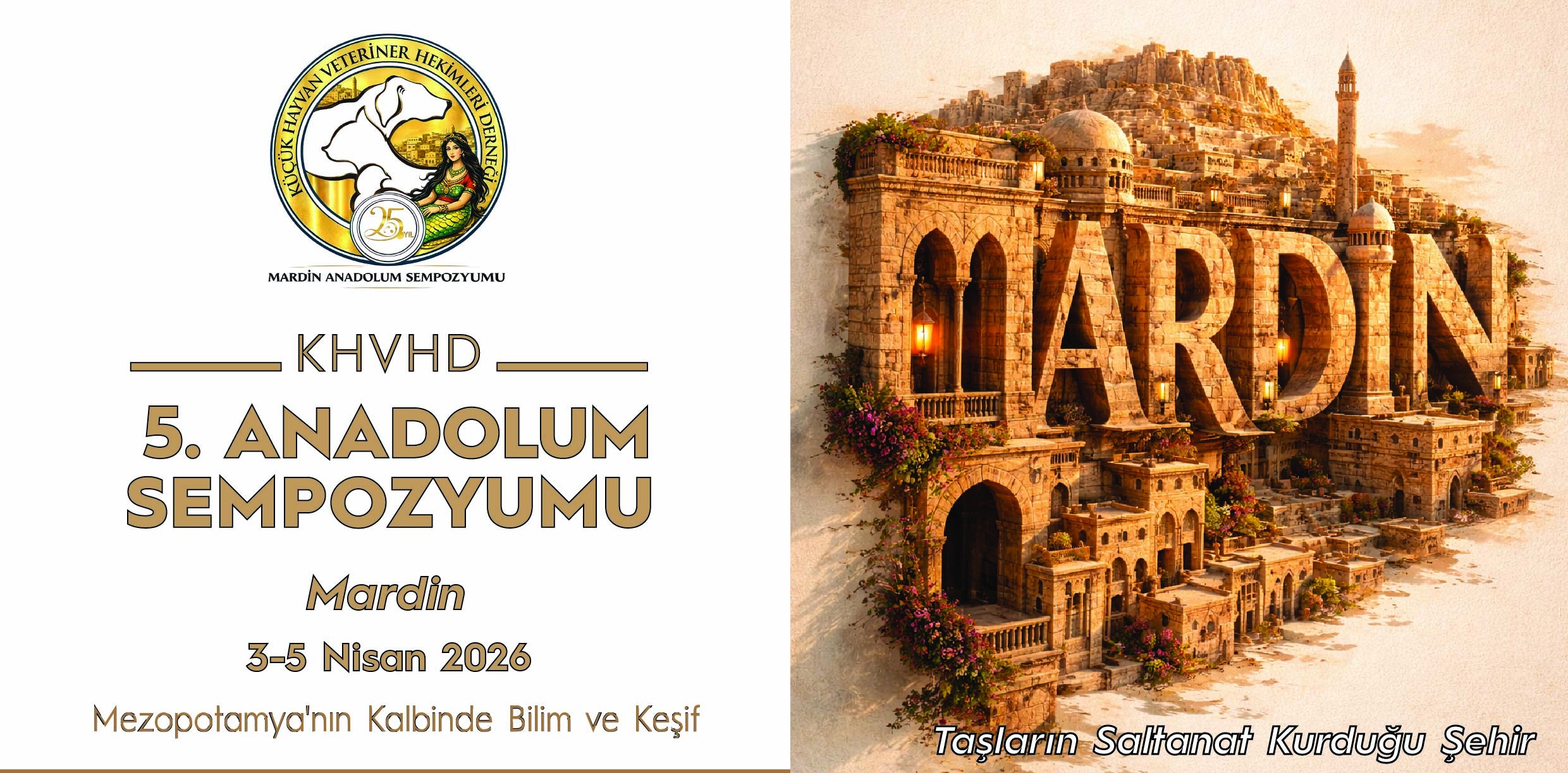 5. Anadolum – Mardin Sempozyumu: Bilimsel İçerik ve Sosyal Etkinlikler Sizlerle